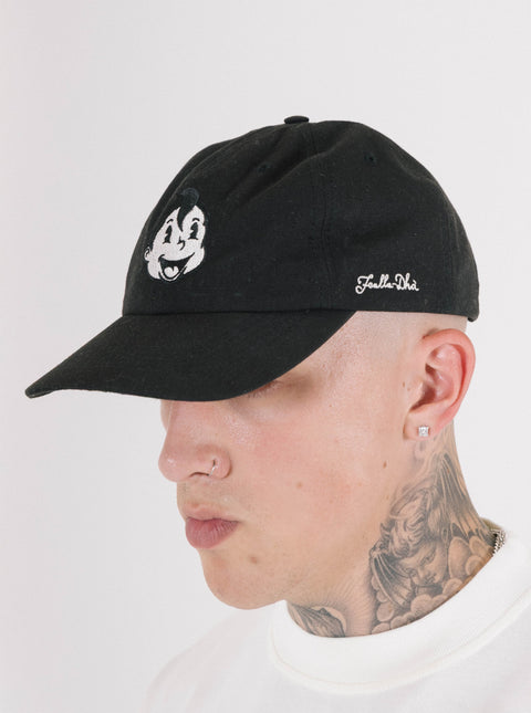 'ROBBIE!' DAD CAP - FLAT BLACK