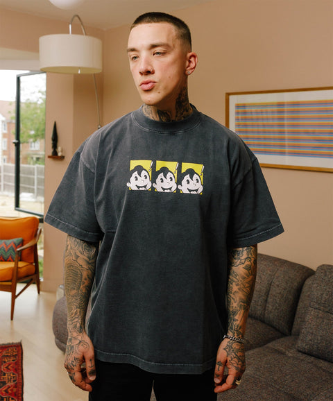 'OG ROBBIE!' T-SHIRT - VINTAGE GREY