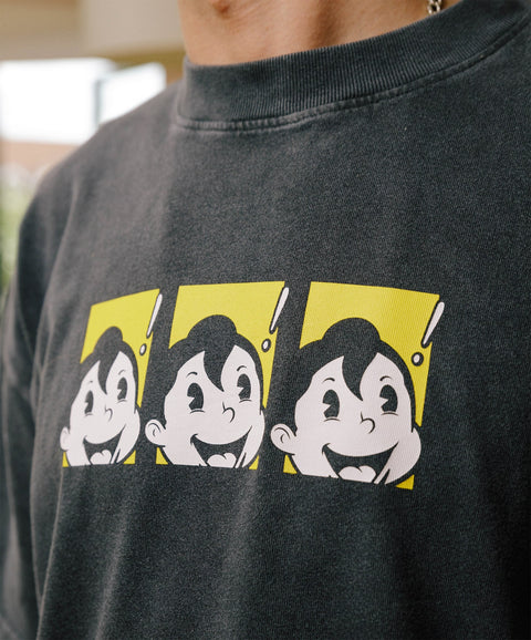 'OG ROBBIE!' T-SHIRT - VINTAGE GREY
