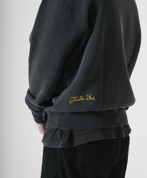 'ROBBIE!' HOODIE - VINTAGE BLACK