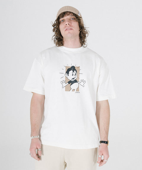 'ZOINKS' T-SHIRT - OFF WHITE