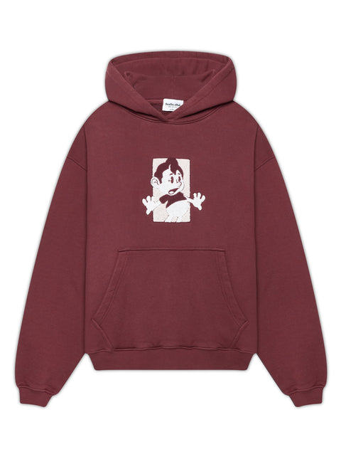 'ZOINKS' HOODIE - BURGUNDY