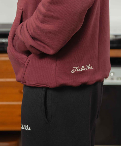 'ZOINKS' HOODIE - BURGUNDY