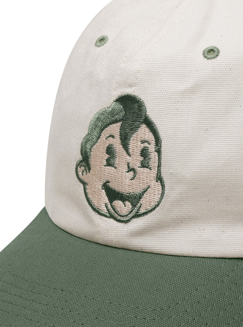 'CAP ME IF YOU CAN!' DAD CAP - SAGE GREEN/OFF WHITE