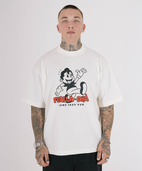 'DOPE ROBBIE' T-SHIRT - VINTAGE WHITE