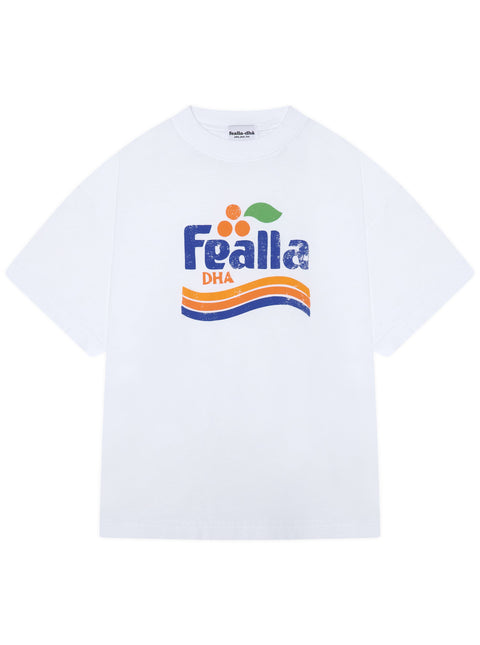 'FEANTA' T-SHIRT - FLAT WHITE