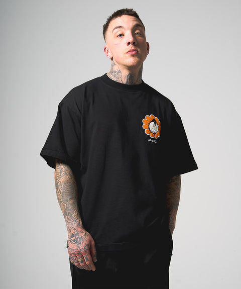'FLÙR' T-SHIRT - FLAT BLACK