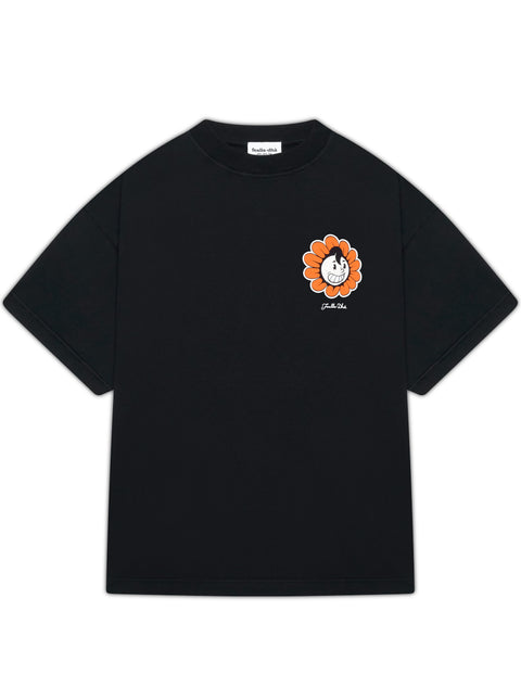 'FLÙR' T-SHIRT - FLAT BLACK