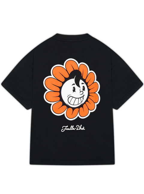 'FLÙR' T-SHIRT - FLAT BLACK