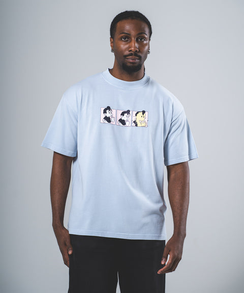 'MILKSHAKE' T-SHIRT - ICY BLUE