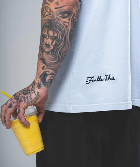 'MILKSHAKE' T-SHIRT - ICY BLUE