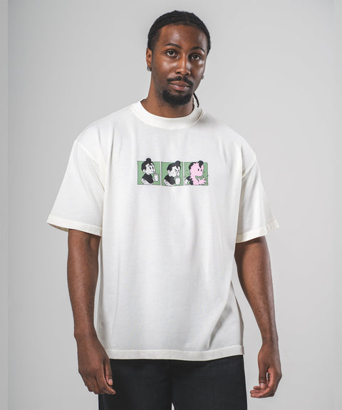 'MILKSHAKE' T-SHIRT - OFF WHITE