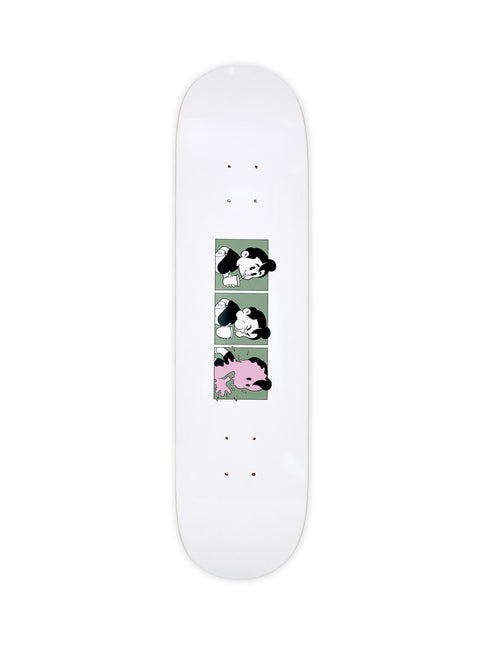 'MILKSHAKE' SKATEBOARD DECK - OFF WHITE