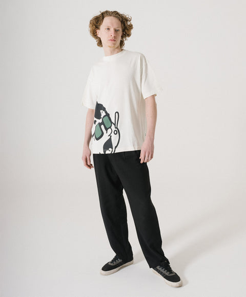 'Oi!' T-SHIRT - OFF WHITE