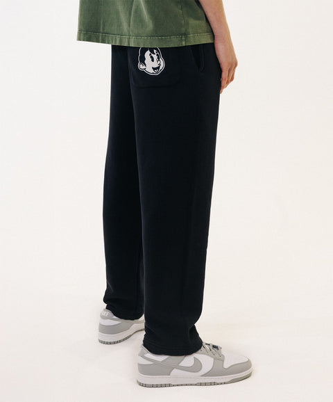 'ROBBIE!' SWEATPANTS - MUTED BLACK