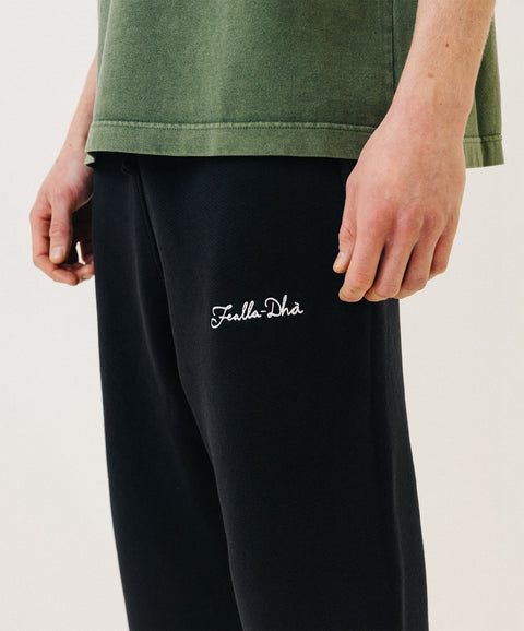'ROBBIE!' SWEATPANTS - MUTED BLACK