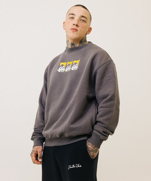 'ROBBIE!' SWEATSHIRT - PIGEON GREY