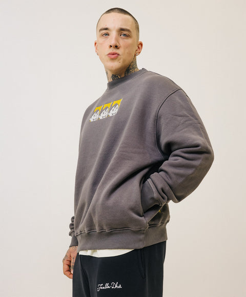 'ROBBIE!' SWEATSHIRT - PIGEON GREY