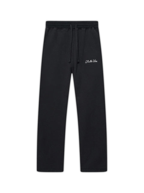 'ROBBIE!' SWEATPANTS - MUTED BLACK