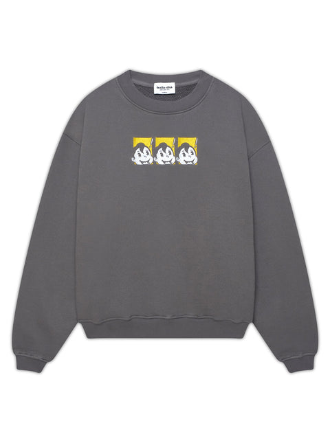 'ROBBIE!' SWEATSHIRT - PIGEON GREY
