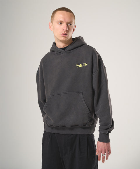 'SPOOKY' HOODIE - VINTAGE BLACK