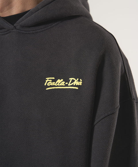 'SPOOKY' HOODIE - VINTAGE BLACK