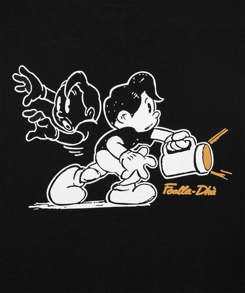 'SPOOKY' T-SHIRT - FLAT BLACK (HEAVYWEIGHT)