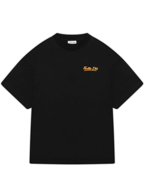 'SPOOKY' T-SHIRT - FLAT BLACK (HEAVYWEIGHT)