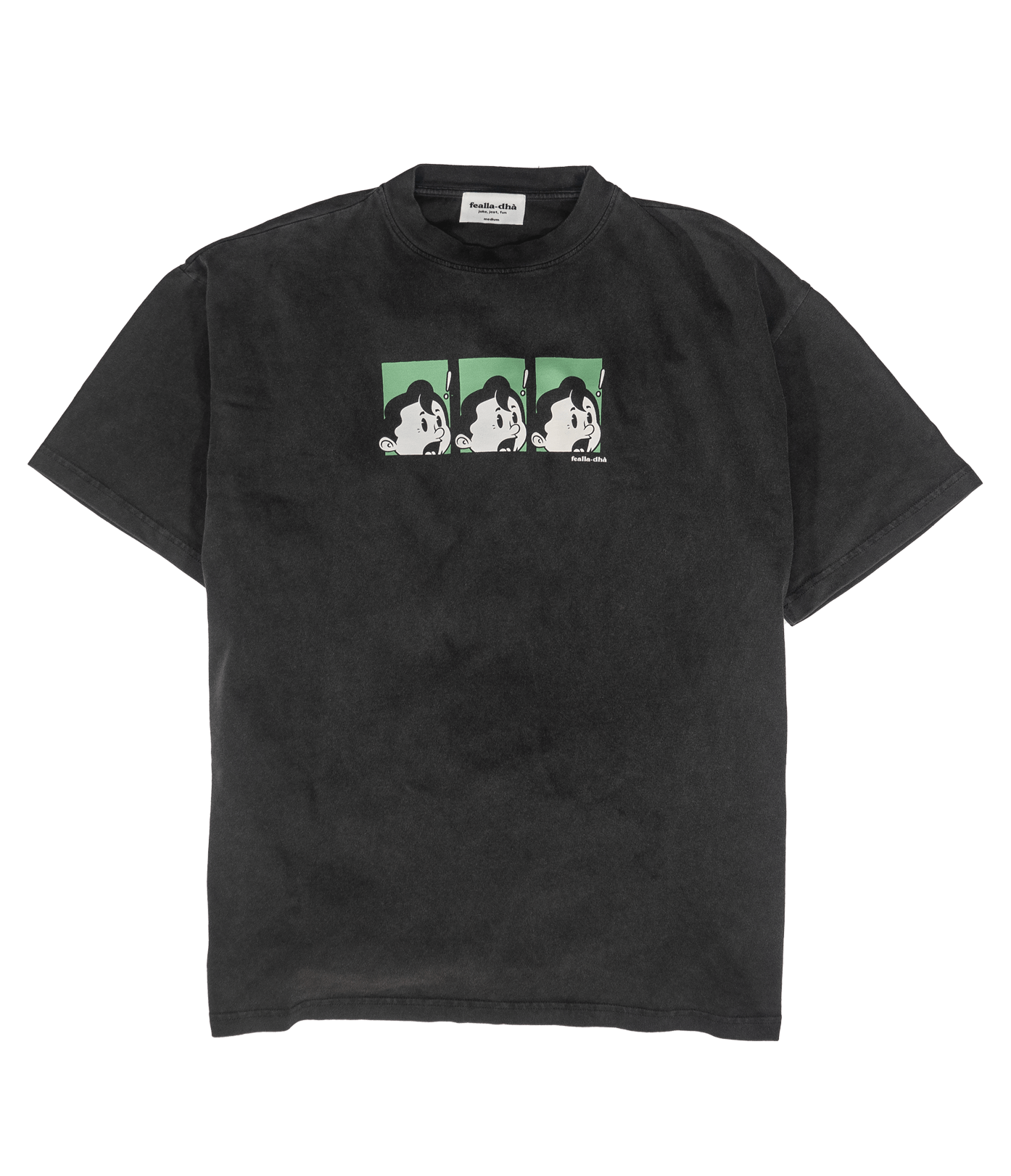 'Yikes!' Tshirt Vintage Black