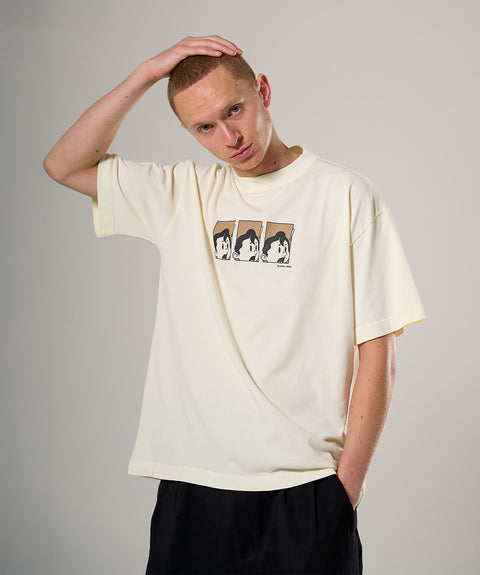 'YIKES!' T-SHIRT - OFF WHITE
