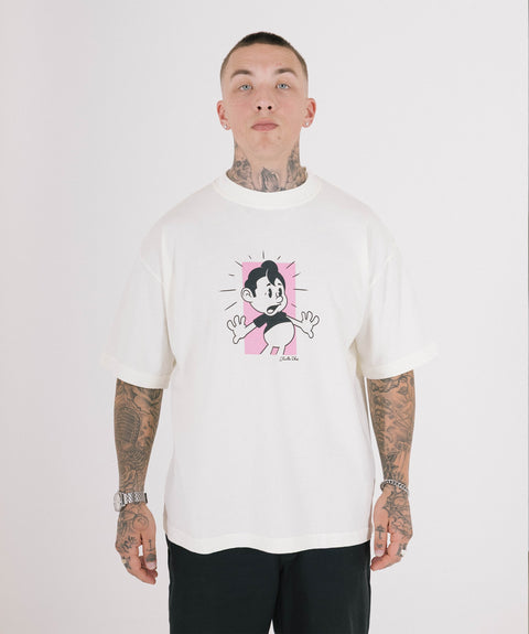 'ZOINKS' T-SHIRT - OFF WHITE