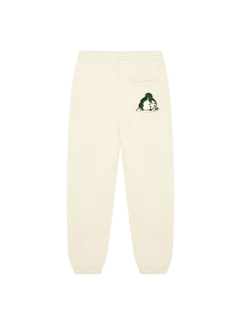 'TOO DOPE' SWEATPANTS - OFF WHITE