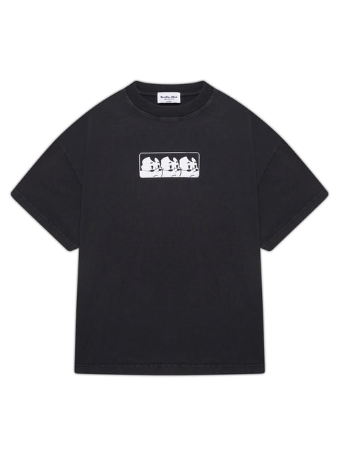 'TOO DOPE' T-SHIRT - WASHED BLACK